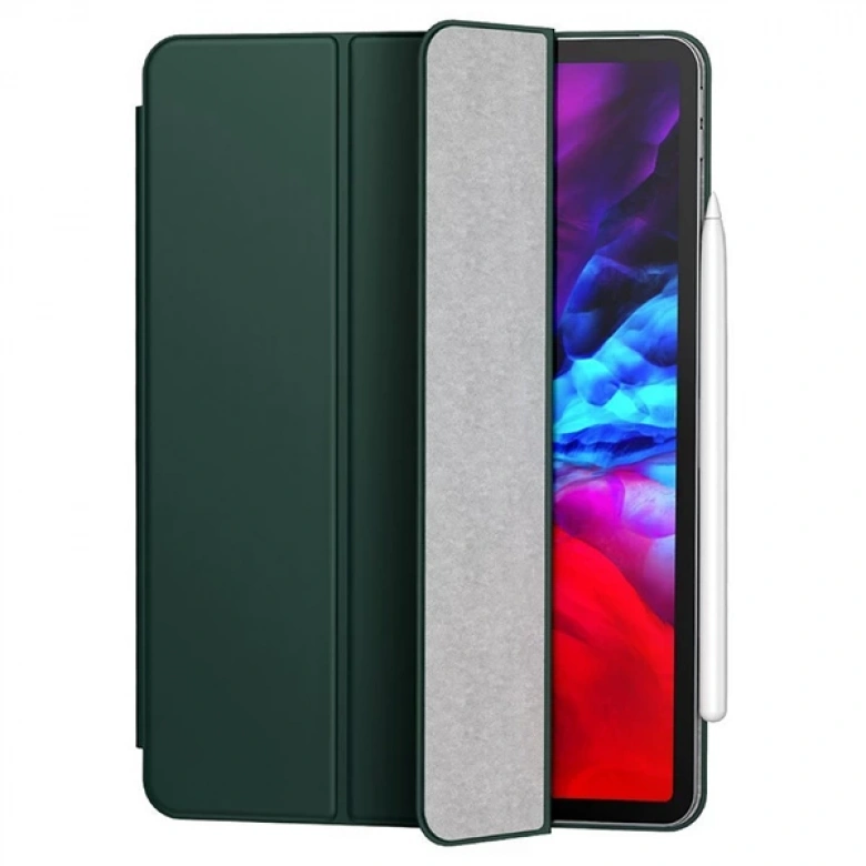 Baseus Simplism Y-Type İPad Pro 12.9-inch (2021) (2020) Kılıf Pu Deri Manyetik Kapak Kılıf