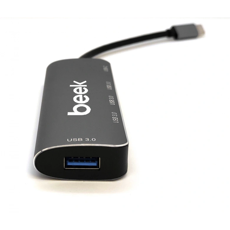 Beek 4 Port USB Tip C Hub + PD BA-USB-HB3C-4A1C