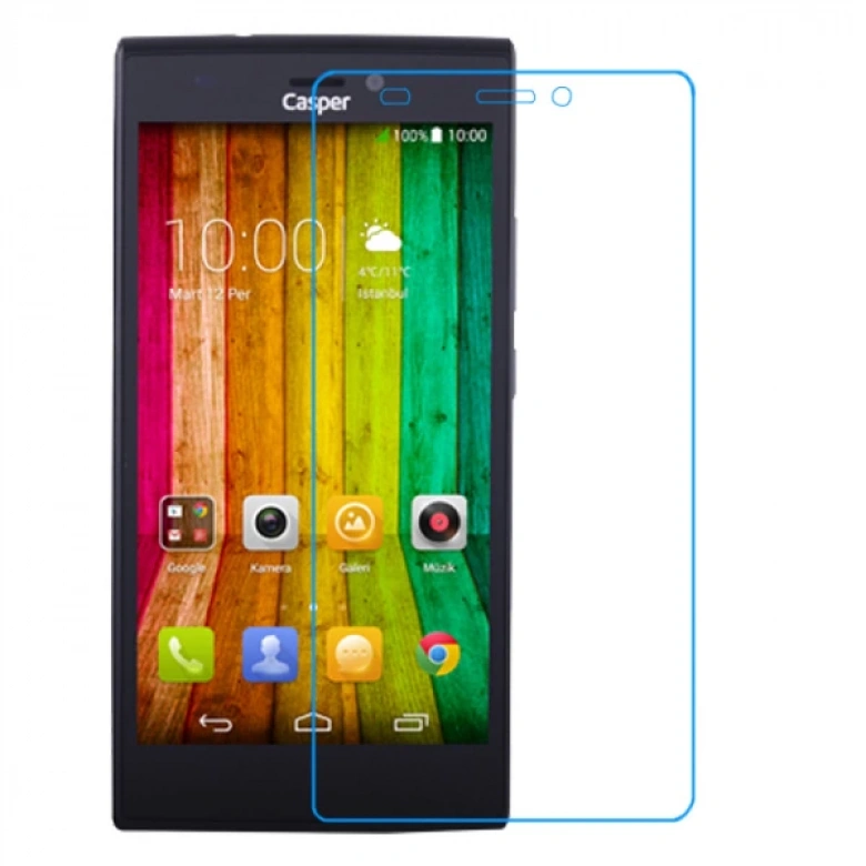 Casper Via V6 Tempered Kırılmaz Cam Ekran Koruyucu