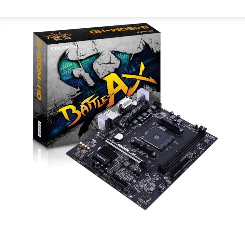 COLORFUL BATTLE-AX B450M-K M.2 V14 DDR4 4000MHz mATX AM4