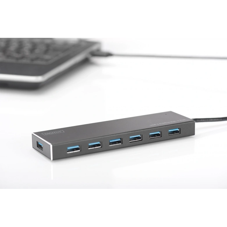 DIGITUS DA-70241-1 7 PORT USB 3.0 HUB ADAPTÖR