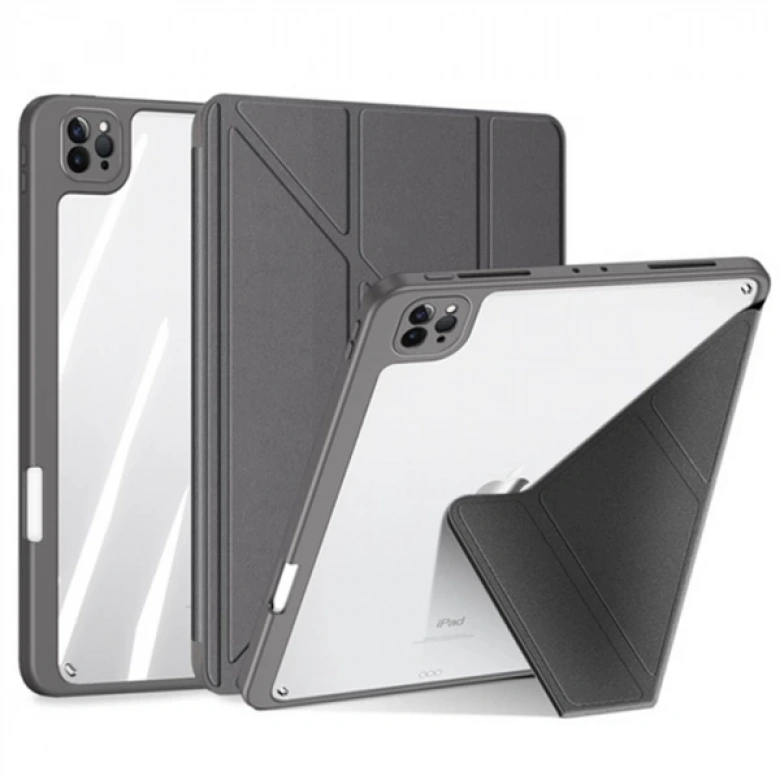 Dux Ducis iPad Pro 11 2022-2021-2020-2018 Kılıf Magi Series Kalem Tutuculu Uyku Modlu Kapaklı Kılıf