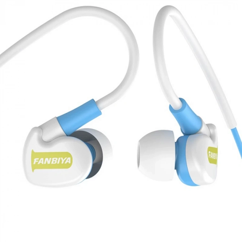 Fanbiya D1 Dinamik 3.5mm Su Geçimermez Heavy Bass Spor Kulaklık