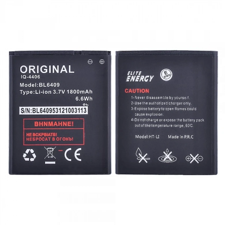 Fly İq4406 Bl6409 Pil Batarya