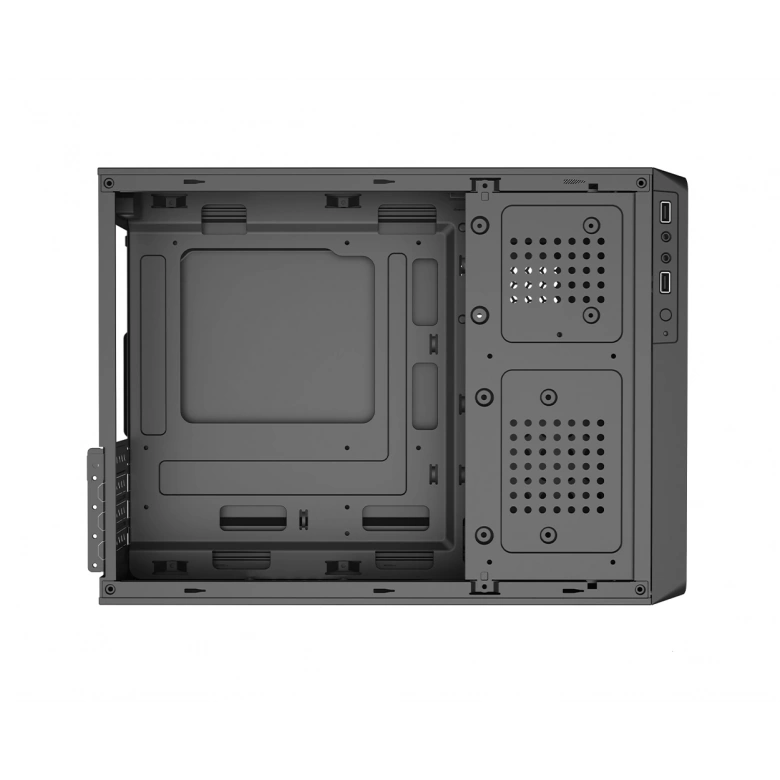 FRISBY FC-S6060B 300W SİYAH SLIM mATX KASA