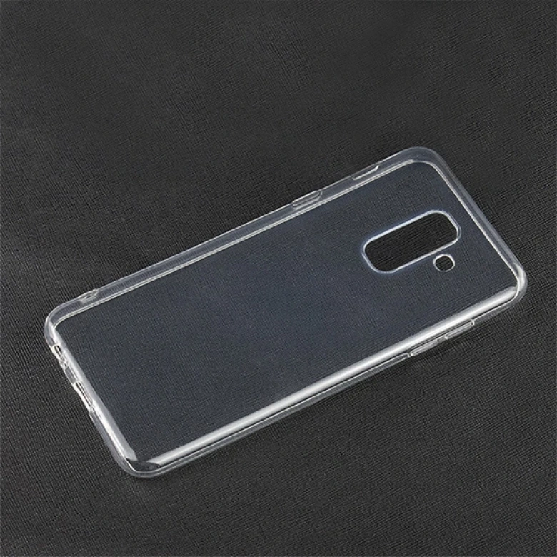 Galaxy A6+ Plus Soft Şeffaf Ultra Slim Fit Silikon Kılıf
