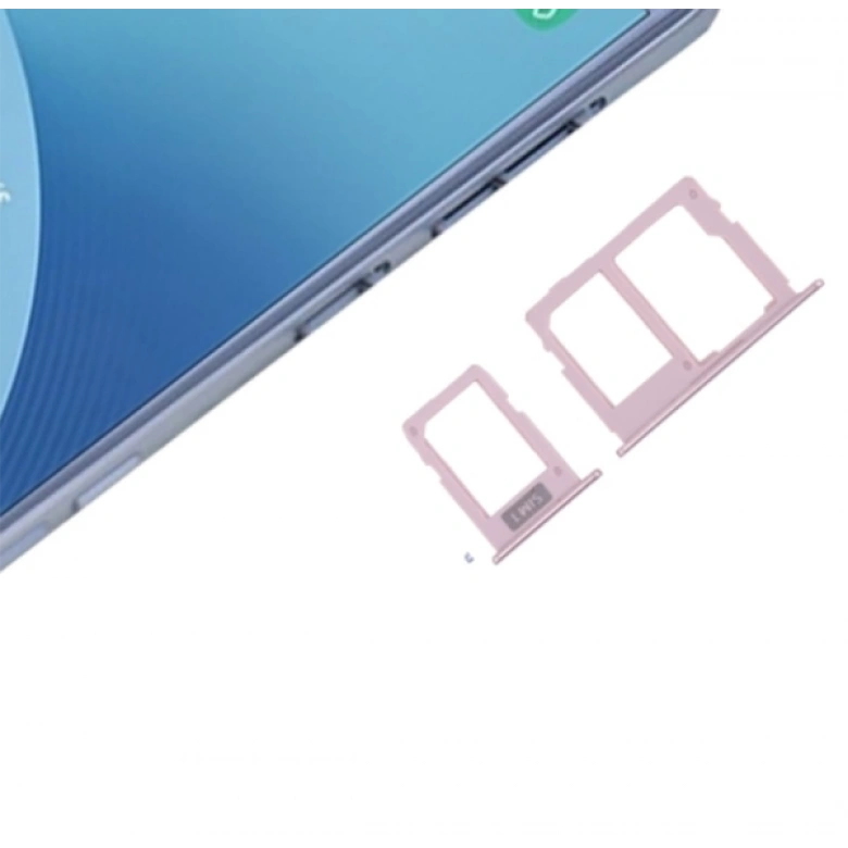 Galaxy J330 J3 2017,J530 J5 2017,J730 J7 2017 Sim Hafıza Kart Kapak Set