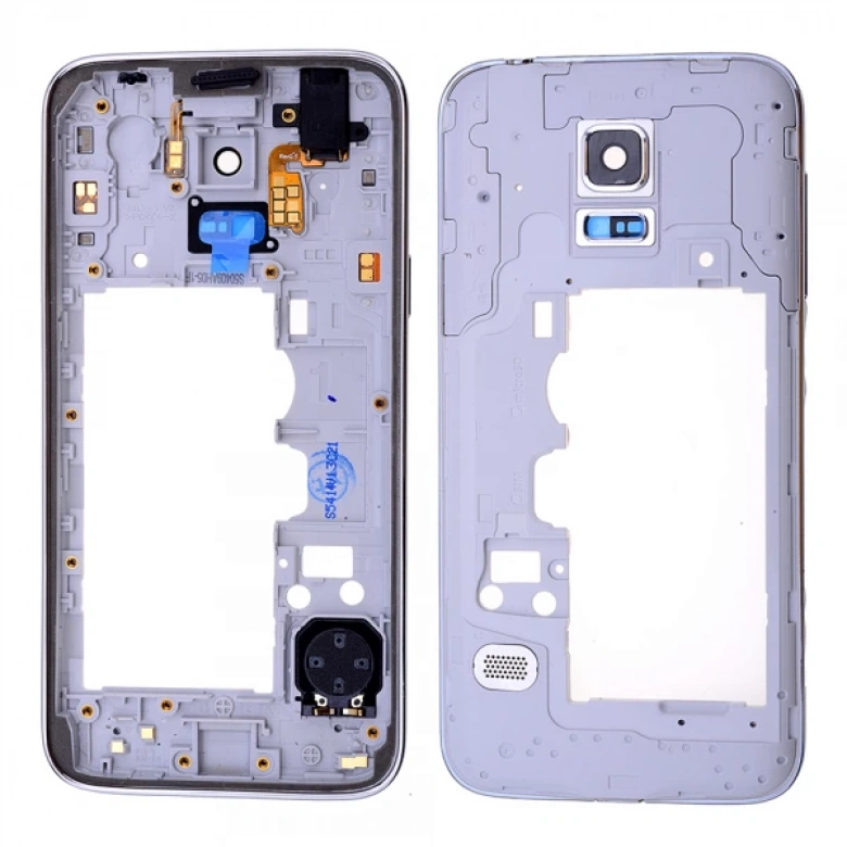 Galaxy S5 Mini G800 İçin Orta Kasa Kamera Lens Penal Buzzer Ve Kulaklık Soketi