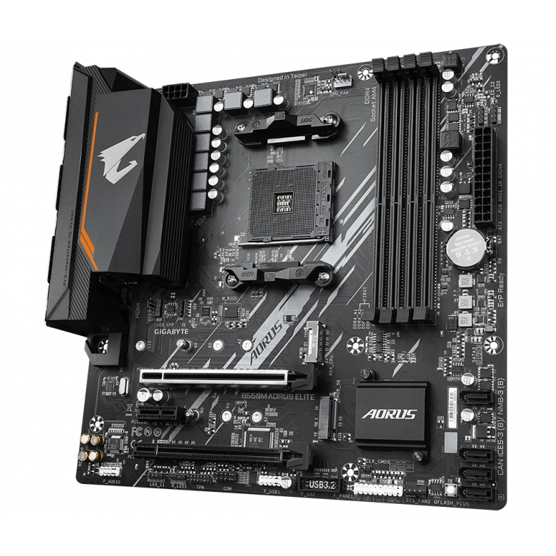 GIGABYTE B550M-AORUS-ELITE DDR4 4733(OC) HDMI AM4