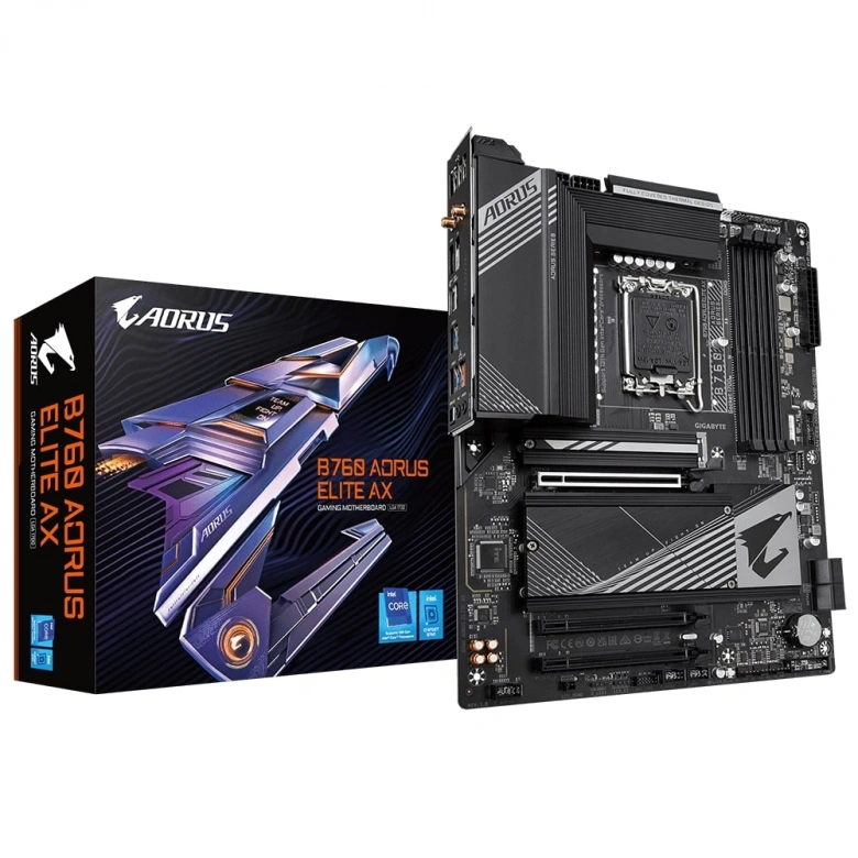 GIGABYTE B760 AORUS ELITE AX 7800MHZ DDR5 7800MHZ