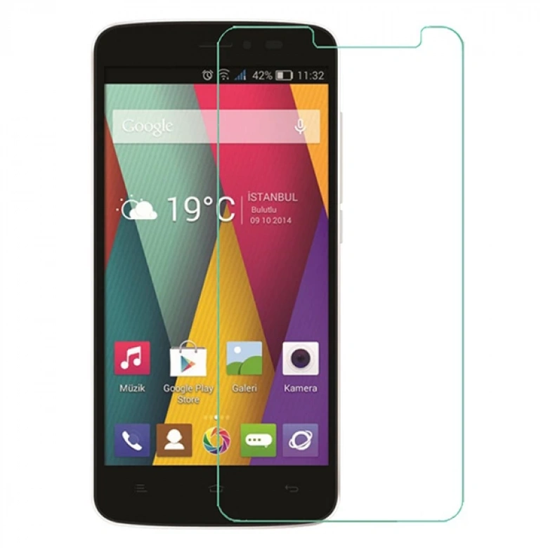 G.M Discovery 2 2+ Plus Idol X+ 6043d Kırılmaz Cam Ekran Koruyucu