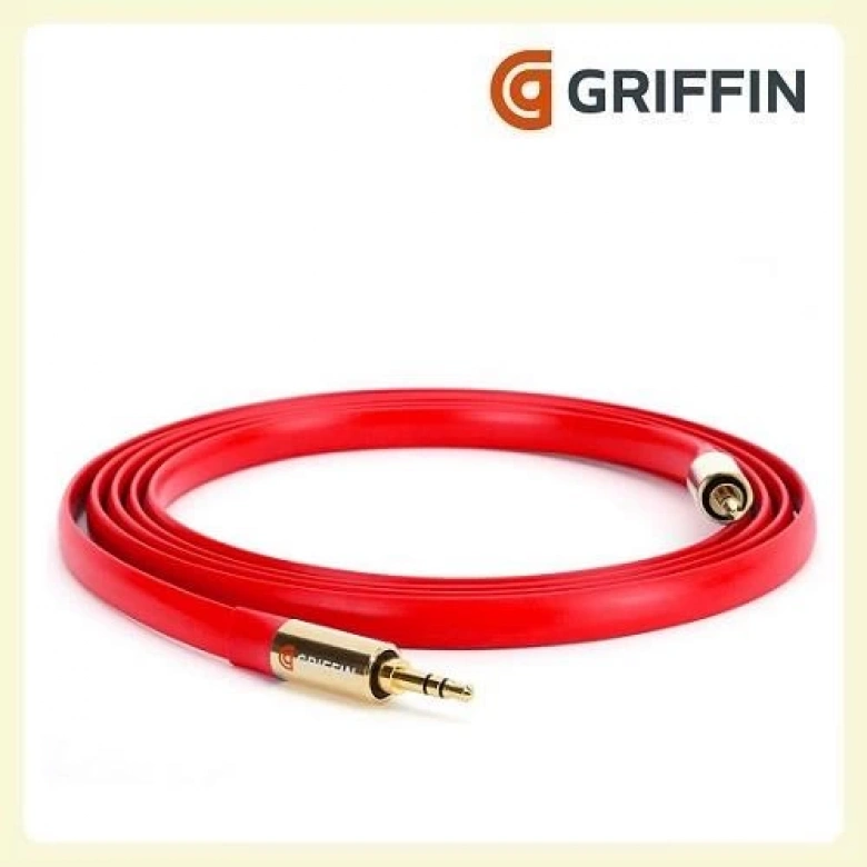 Griffin Flat Araç Ses Aktarım Kablosu Aux Kablo 1 Metre