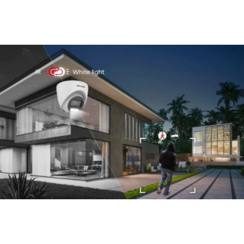 HIKVISION DS-2CD1323G2-LIUF 2MP 2.8MM HYBRİD LİGHT SESLİ IP DOME KAMERA