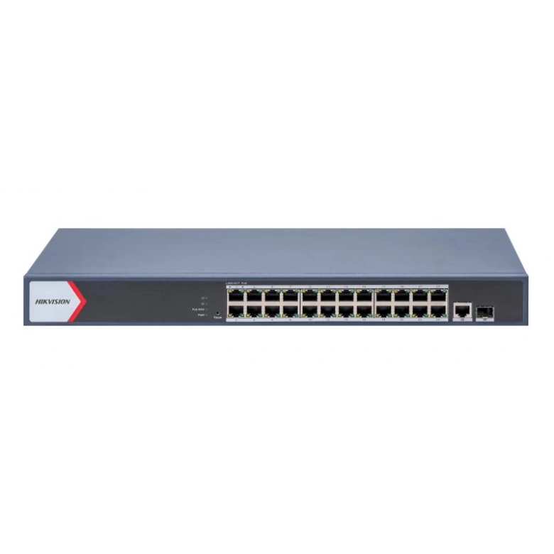 HIKVISION DS-3E1526P-EI/M 24XGE+1XGE+1GE/SFP 230W GIGABİT POE SWİTCH