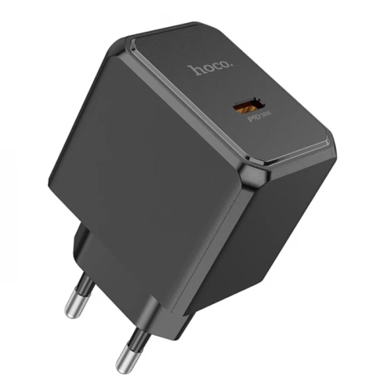 HOCO CS15A PD30W Type-C Girişli Hızlı Şarj Adaptörü Başlığı