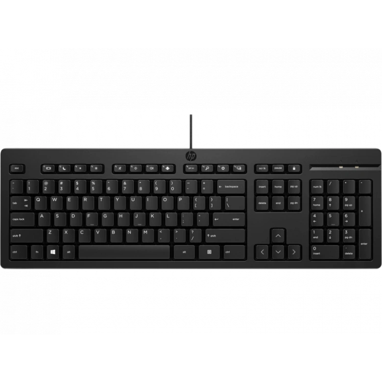 HP 125 KABLOLU KLAVYE SİYAH 266C9AA