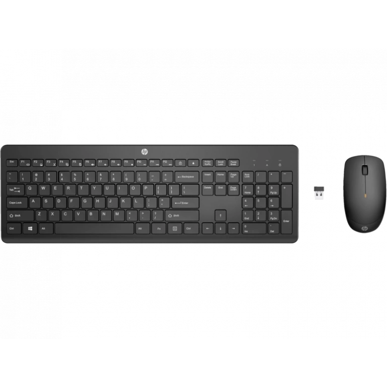 HP 235 KABLOSUZ KLAVYE & MOUSE SET SİYAH 1Y4D0AA