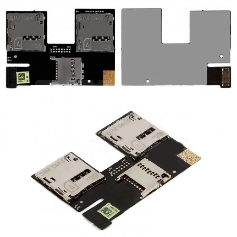 Htc Desire 300, Desire 500 Çift Sim & Micro Sd Sim Kart Film