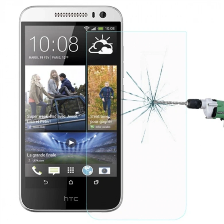 Htc Desire 616 Tempered  Kırılmaz Cam Ekran Koruyucu