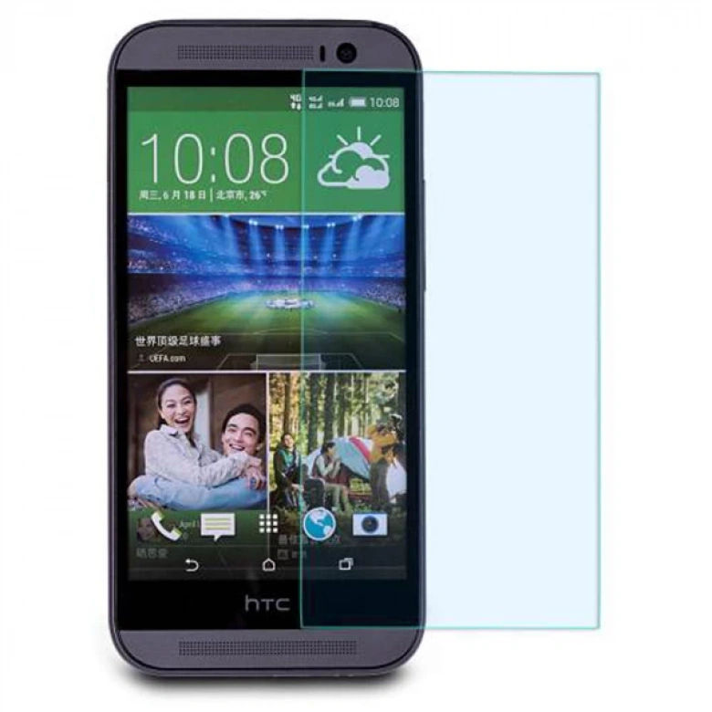 Htc One E8 Tempered Kırılmaz Cam Ekran Koruyucu