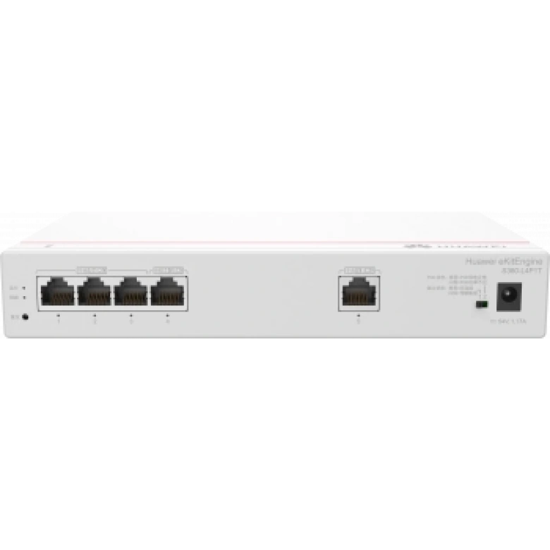 HUAWEI eKIT ENGINE S380-L4P1T 50W 5 PORT 8GBIT/S YÖNETİLEBİLİR SWITCH