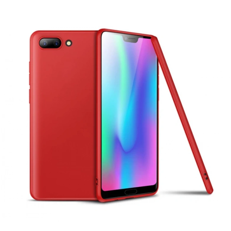 Huawei Honor 10 Slim Fit Soft Premium Silikon Kamera Korumalı Kılıf