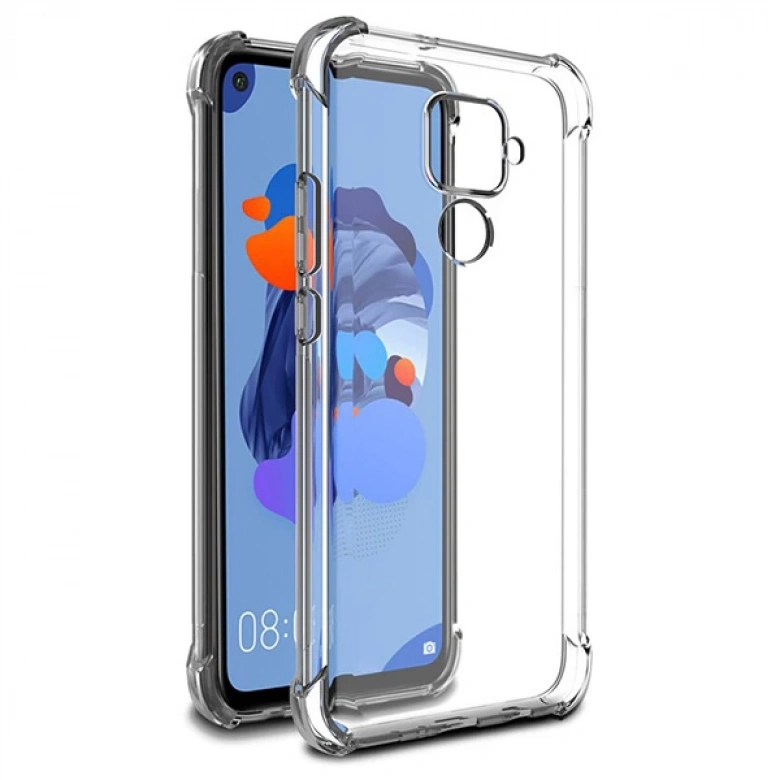 Huawei Mate 30 Lite-Nova 5i Pro Anti-Drop Darbe Emici Silikon Kılıf