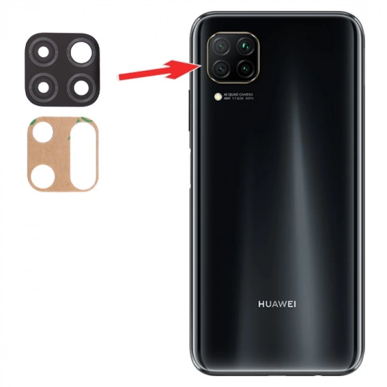Huawei P40 Lite Arka Kamera Lens