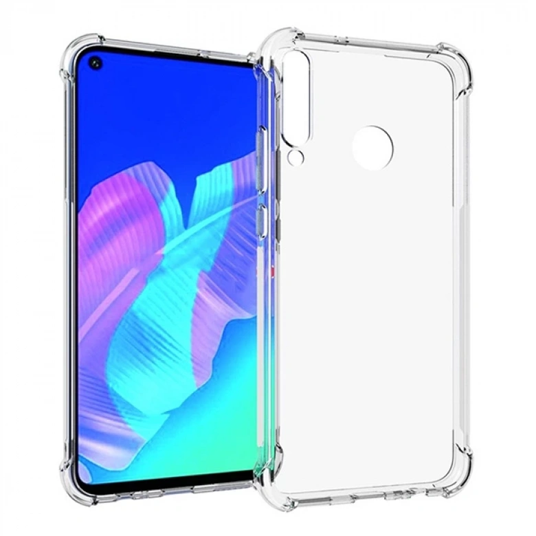 Huawei P40 Lite E Anti-Drop Darbe Emici Silikon kılıf Shockproof kılıf