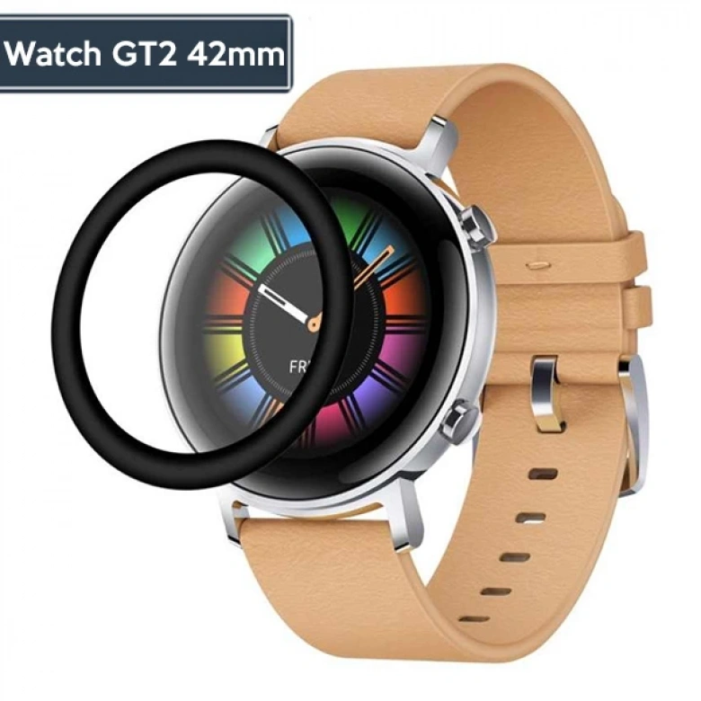 Huawei Watch Gt2 42MM 3D Kavisli Pet Ekran Koruyucu