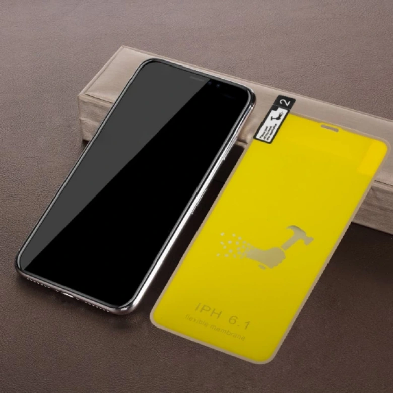 İphone 11 Pro Max,İphone Xs Max 6.5 Nano Tpu Full Kaplama Ekran Koruyucu