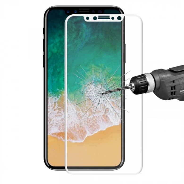 İPhone 11 Pro- X-Xs 4D Full Kaplama Kırılmaz Cam Ekran Koruyucu
