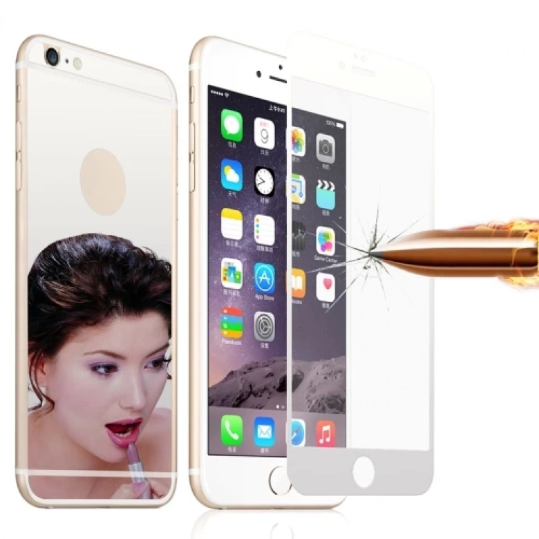 İPhone 6 Plus -6S Plus 19212 On& Arka Renkli Cam Ekran Koruyucu