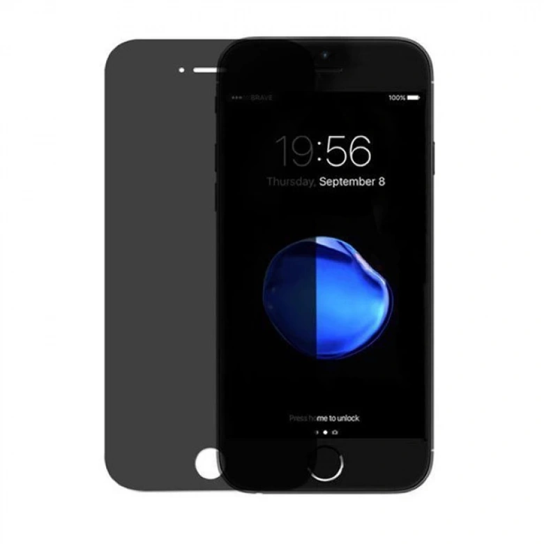 İPhone 6S Plus-6 Plus Tempered Privacy Gizli Hayalet Tempered Cam Ekran Koruyucu