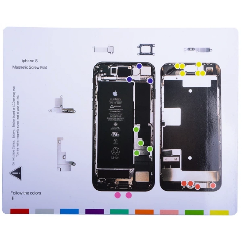 İphone 8 Mıknatıslı Proje .Hasırı Vida Gostergeli