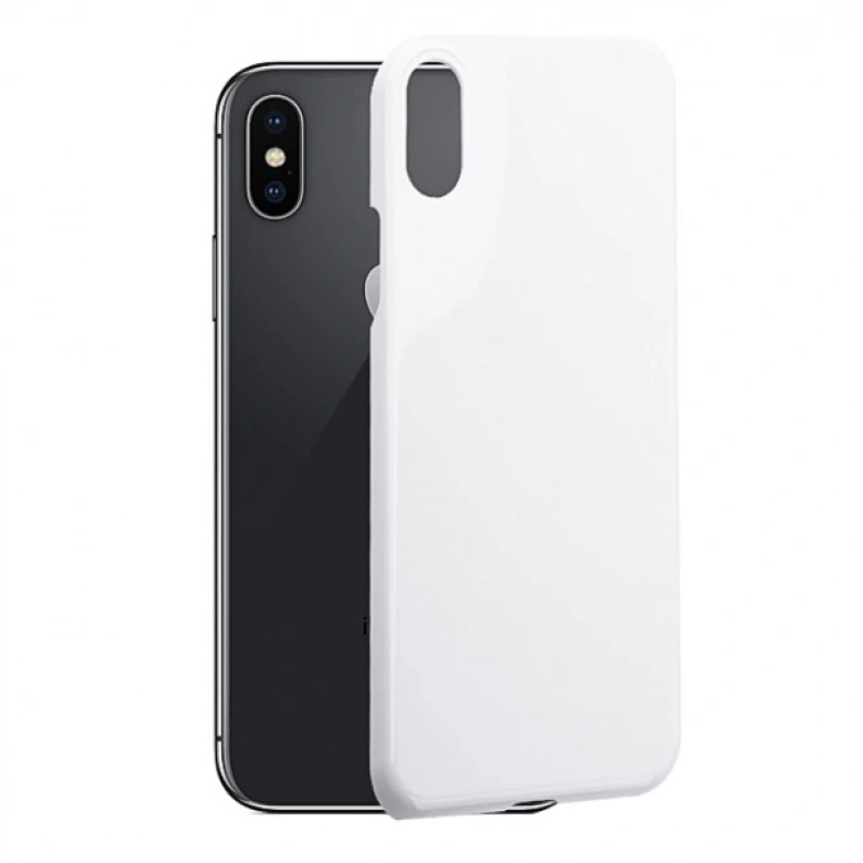 İphone X Xs Tek Renk Pure Parlak Pc Kılıf