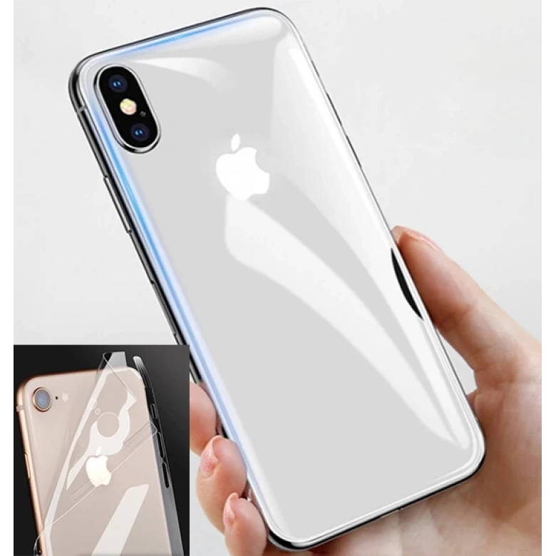 İPhone XS Hidrojel Hayalet Arka Tam Kaplama Film