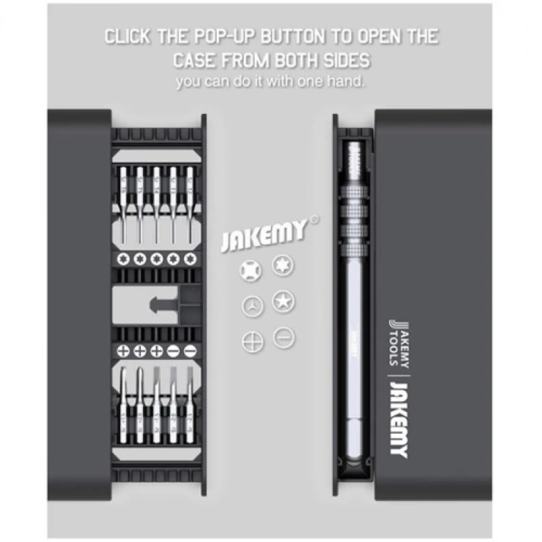 Jakemy JM-8170 21 Parça Çok Fonksiyonlu Hassas Tornavida Seti