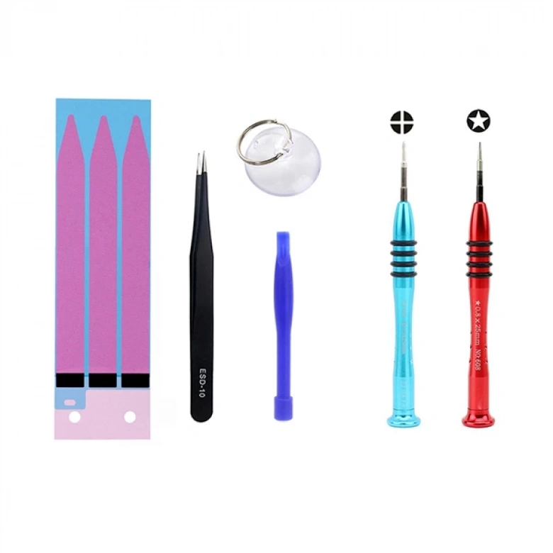 Jiafa Jf-8165 6in1 İPhone 6 Plus 6S Plus Batarya Tamir Seti