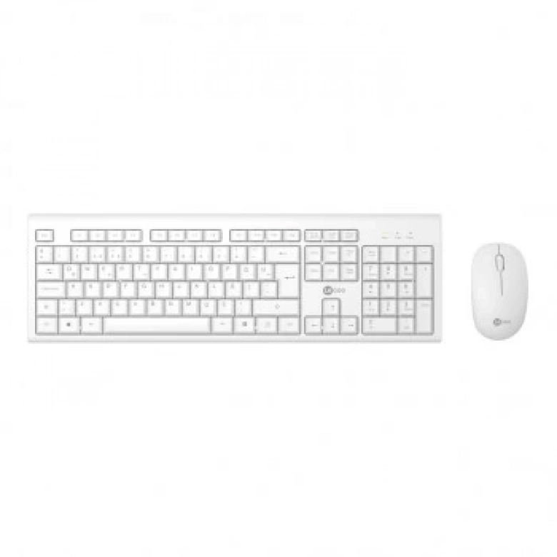 LENOVO LECOO KW200 BEYAZ KABLOSUZ KLAVYE & MOUSE SET