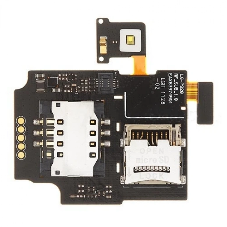 LG Optimus 3d P920 Thrill P925 Sim&hafiza Kart Okuyucu Film