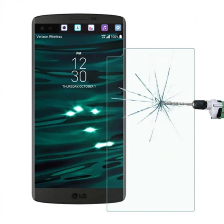 Lg V10 Tempered Kırılmaz Cam Ekran Koruyucu
