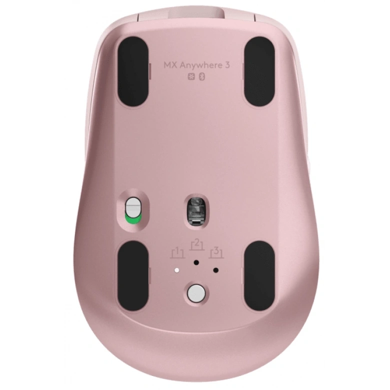 LOGITECH MX ANYWHERE 3 KOMPAKT KABLOSUZ PERFORMANS MOUSE PEMBE 910-005990