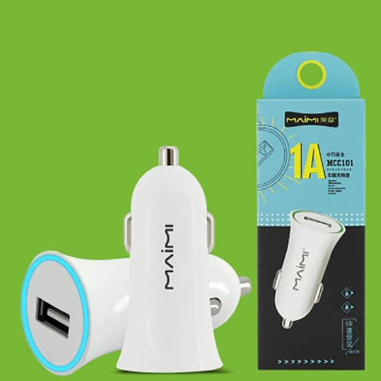Maimi Mcc101, 1 Usb - 1a Mini Araç Şarj Başlık