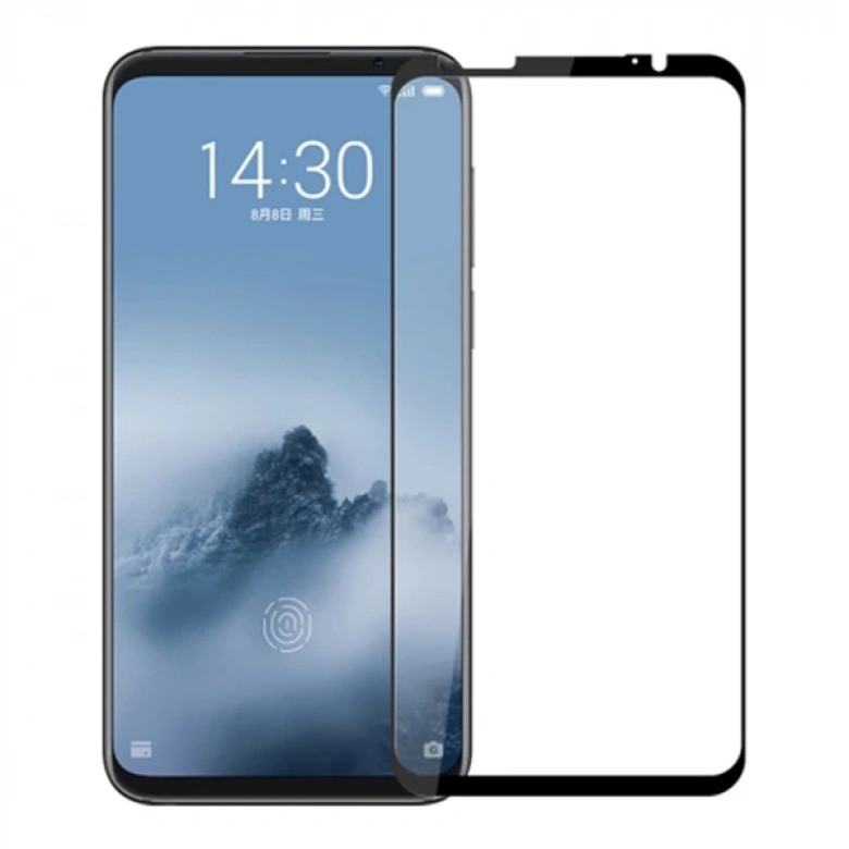 Meizu 16s Full Kaplama Kırılmaz Tempered Cam Ekran Koruyucu