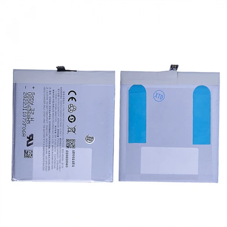 Meizu Bt51 Mx5 3150 Mah Pil Batarya