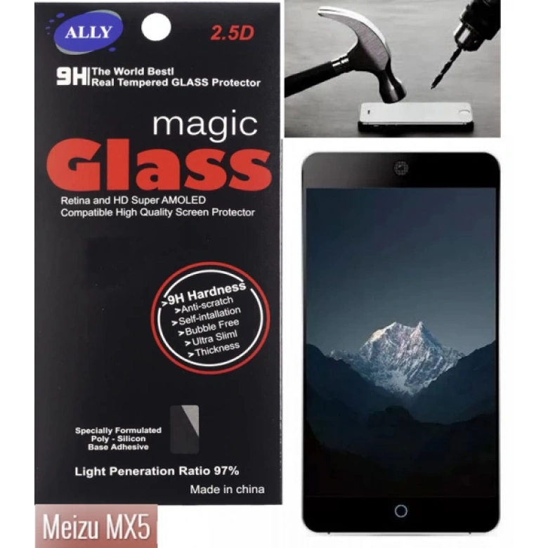 Meizu Mx5 Pro Tempered Kırılmaz Cam Ekran Koruyucu