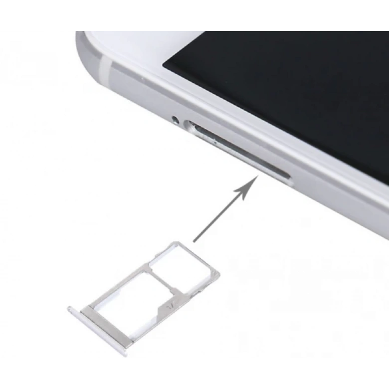 Meizu Pro 5 Sim Hafıza Kart Kapağı Tutucu