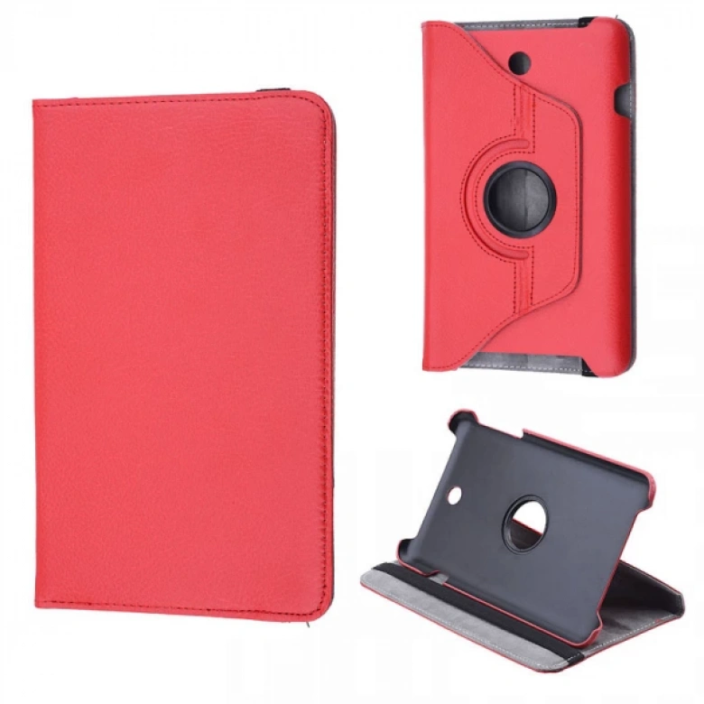 Memo Pad 8 Me180a 360 Derece Dönebilen Deri Stand Kılıf