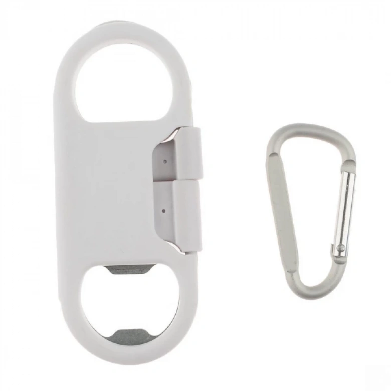 Metal Anahtarlık Ve Açacak Micro Usb Kablo